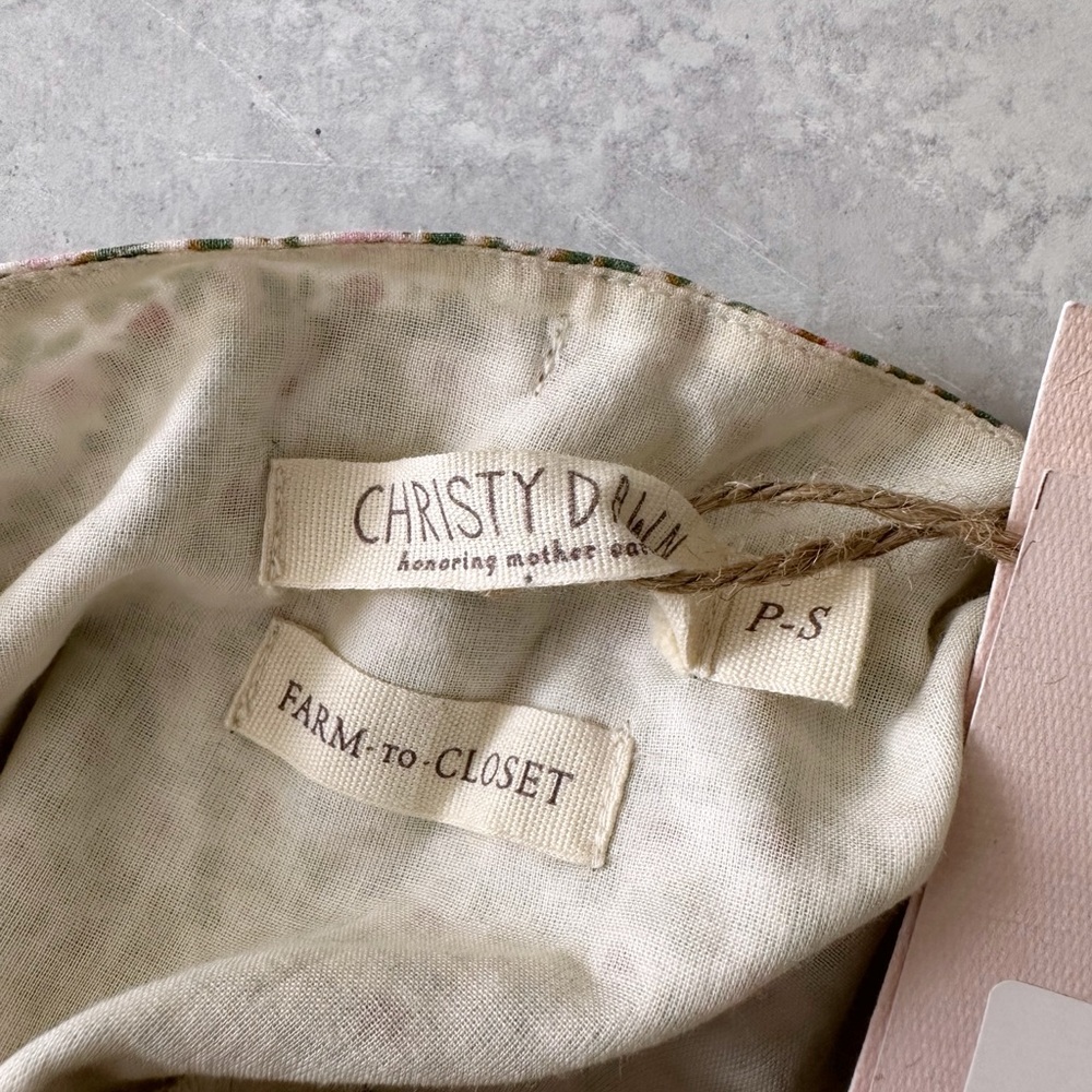 Christy Dawn Adele Dress Strawberry Cream - Picture 4 of 7